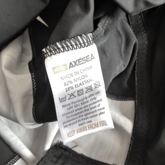 NEW RASHGUARD ONE PIECE SWIMSUIT UPF 50+ SUN PROTECTION LONG SLEEVE - Picture 7 of 10